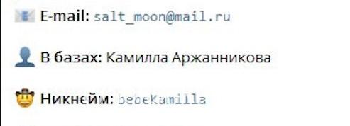 Камилла Валерьевна Лялина (Аржанникова) Камилла Валерьевна Лялина (Аржанникова)