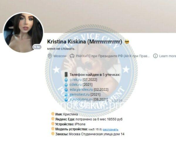 Кристина Андреевна Киселева 