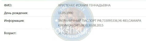 Ксения Геннадьевна Хрустенко (Клевцова) Ксения Геннадьевна Хрустенко (Клевцова)