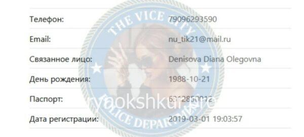 Диана Олеговна Денисова Диана Олеговна Денисова