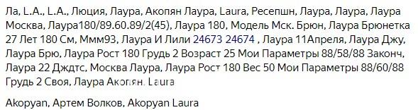 Лаура Лерниковна Акопян Лаура Лерниковна Акопян