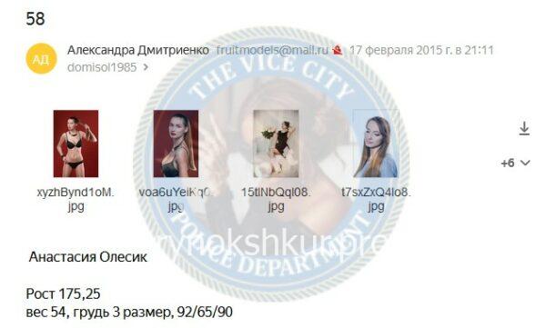 Анастасия Михайловна Олесик Анастасия Михайловна Олесик