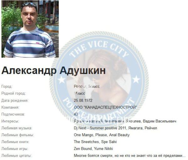 Виктория Александровна Адушкина Виктория Александровна Адушкина
