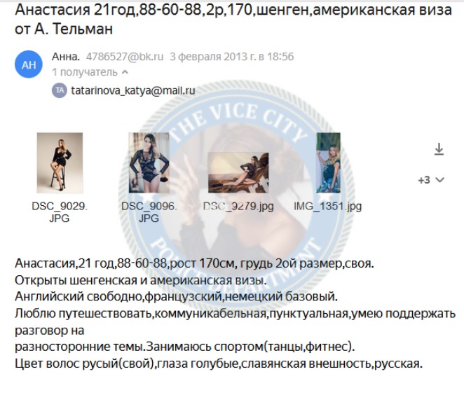 Анастасия Викторовна Кравченко