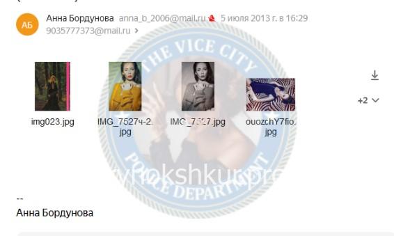 Анна Викторовна Бордунова 