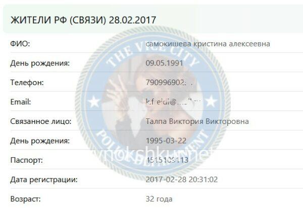 Виктория Викторовна Талпа 