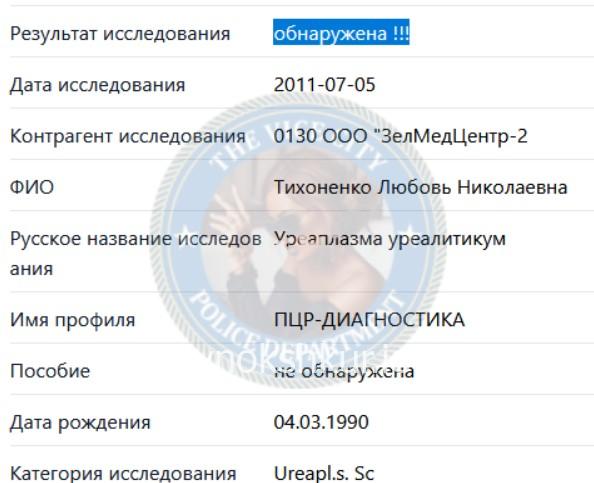 Любовь Николаевна Тихоненко