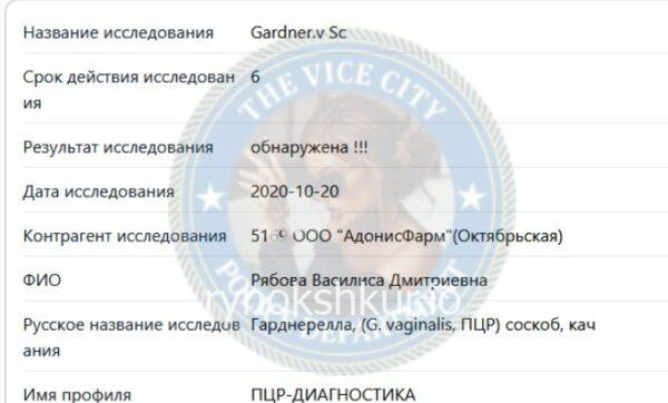 Василиса Дмитриевна Рябова Василиса Дмитриевна Рябова