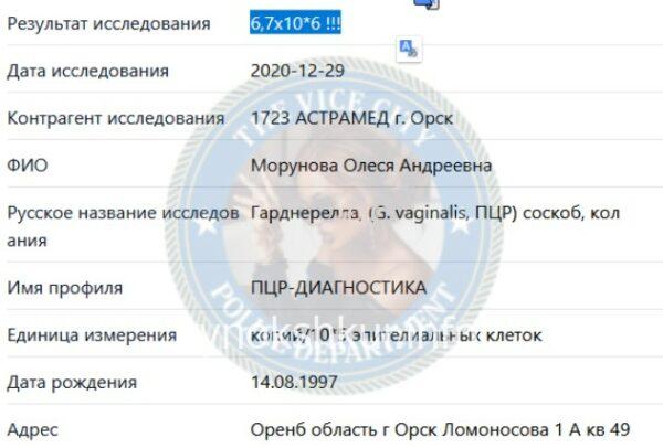 Олеся Андреевна Морунова 