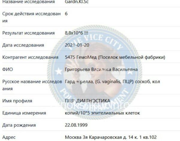 Василиса Васильевна Григорьева Василиса Васильевна Григорьева