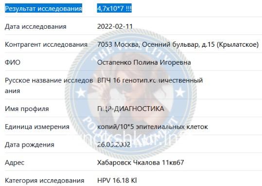 Полина Игоревна Остапенко 