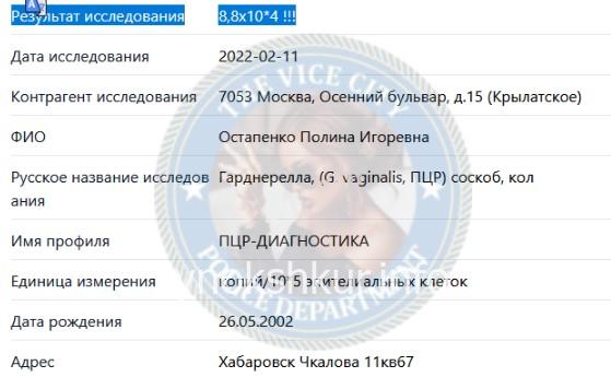 Полина Игоревна Остапенко 