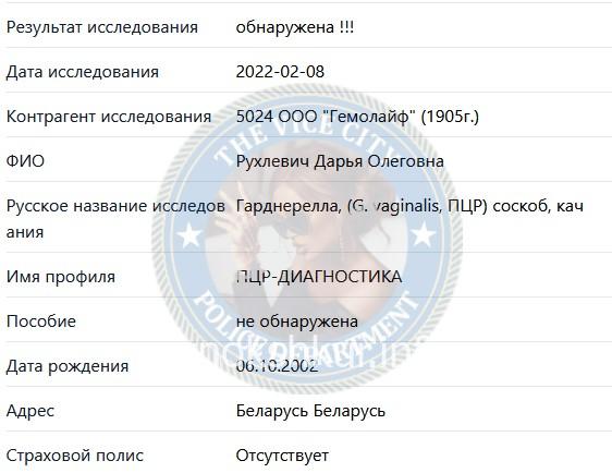 Дарья Олеговна Рухлевич