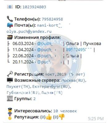 Ольга Николаевна Пучкова